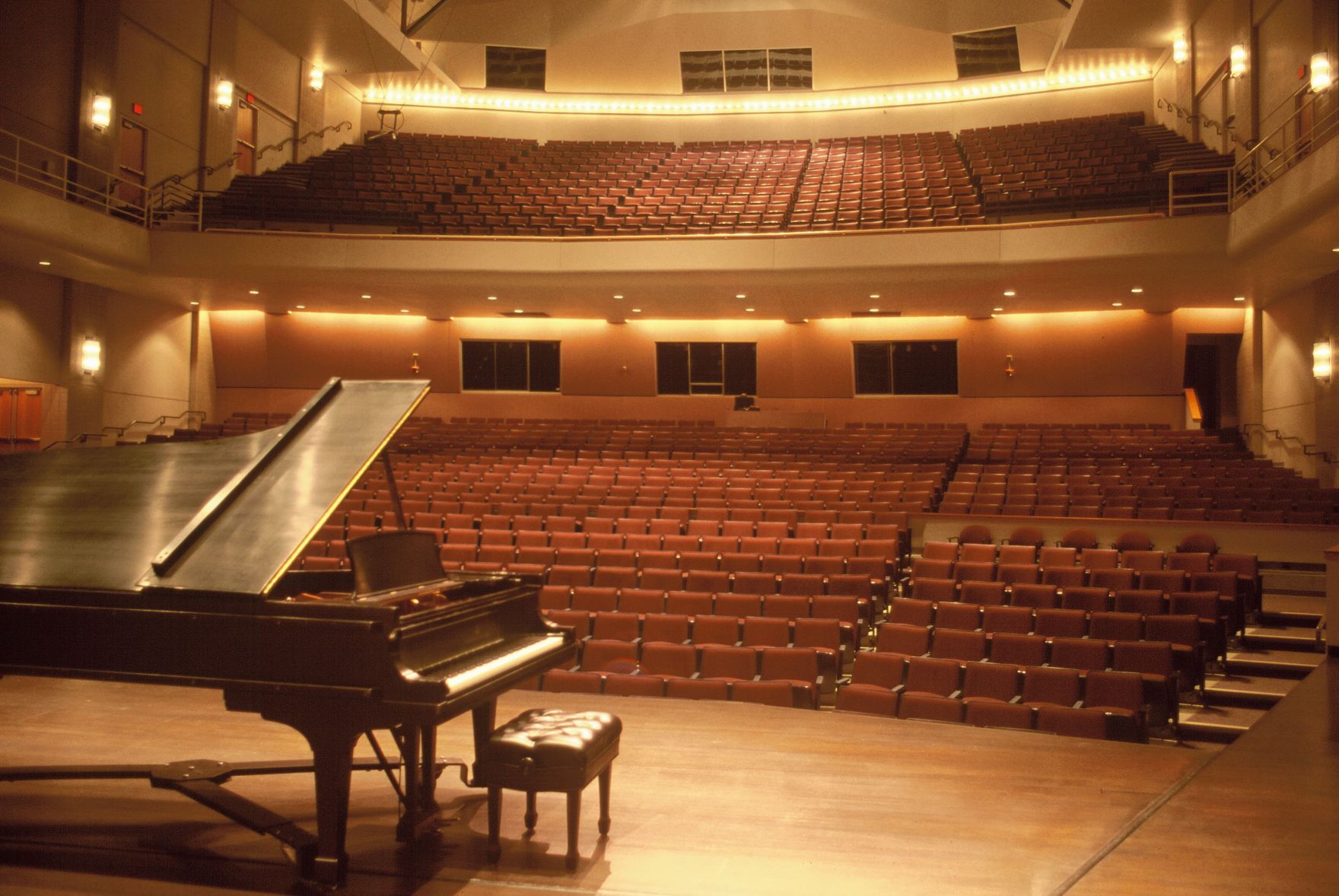 The Irvin L. Young Auditorium on the University of Wisconsin-Whitewater campus